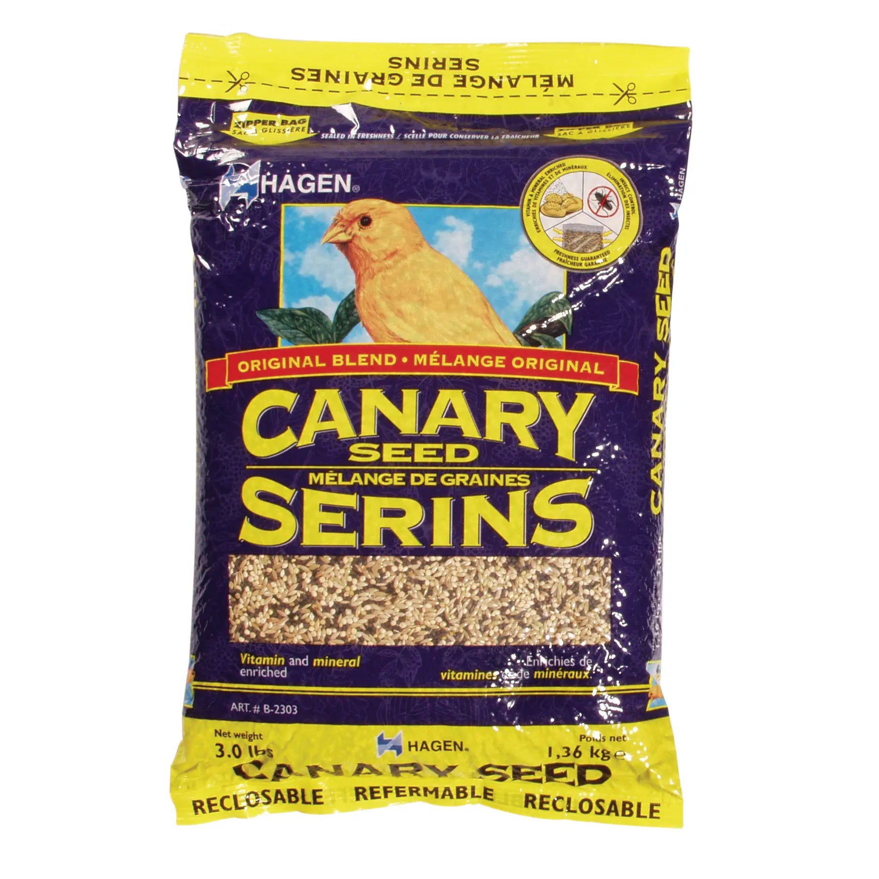 Hagen Mélange de Graines pour Serins 3lbs / 1.36kg
