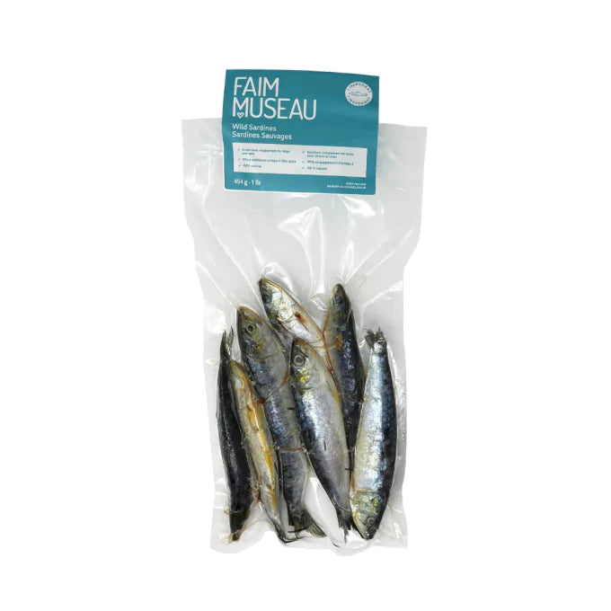 Faim Museau Sardines Entières 1lb