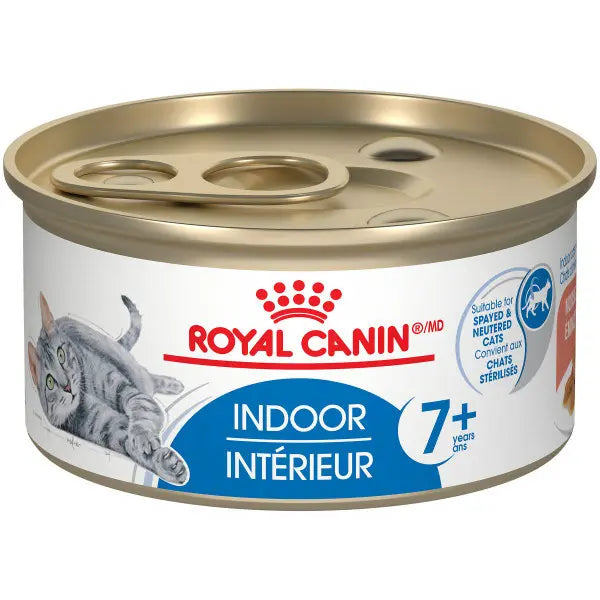 Royal Canin Chat Adulte Intérieur 7+ Émincé 85g