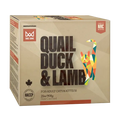 Big Country Raw Fare Game Caille, Canard et Agneau 2lbs / 908g