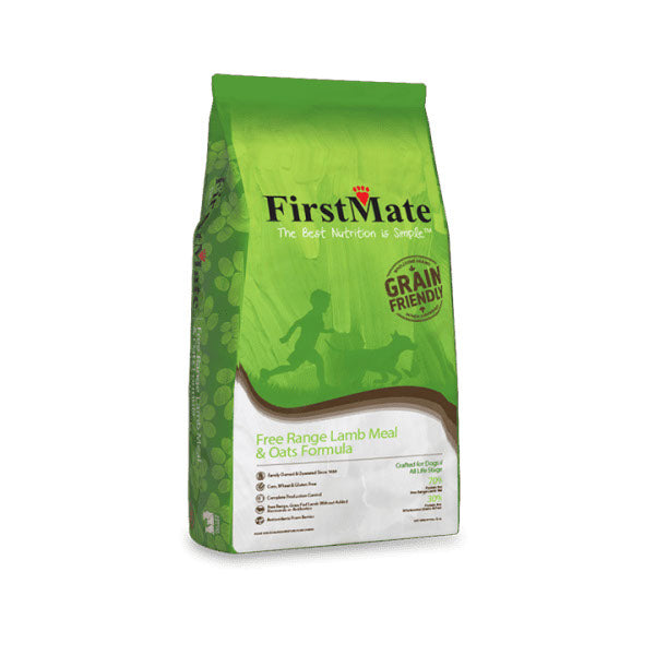First Mate Grain Friendly Chien Agneau & Avoine 25lbs / 11.34kg