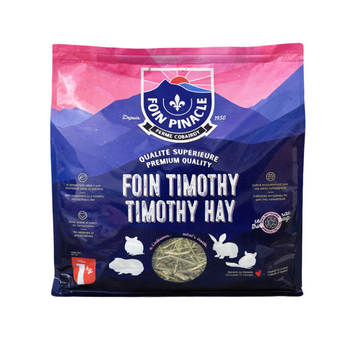 Pinacle Foin Timothy Pour Petits Animaux 32oz / 1kg