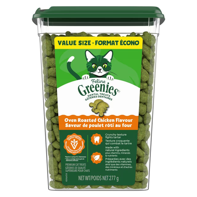 Greenies Félin Gâteries Dentaires Poulet 227g