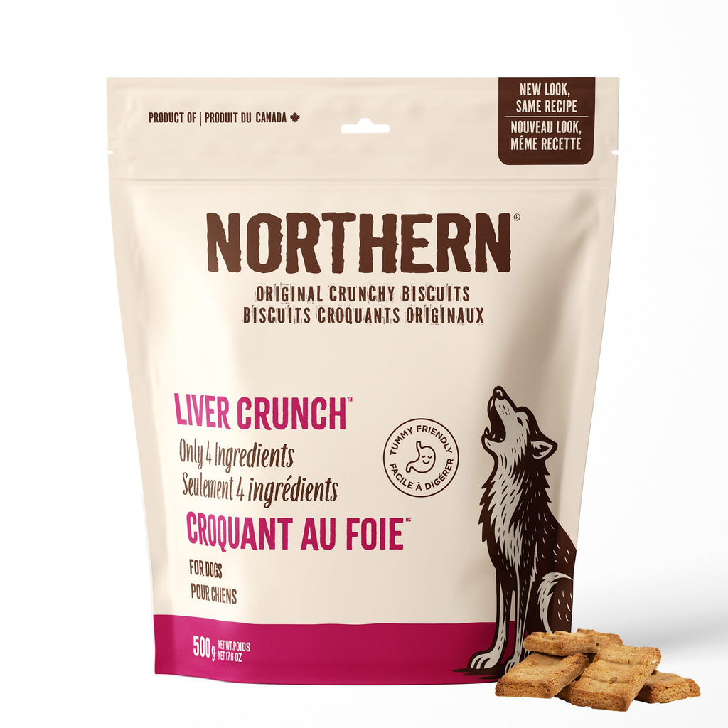 Northern Biscuits Croquants Originaux Pour Chien Foie de Boeuf 500g