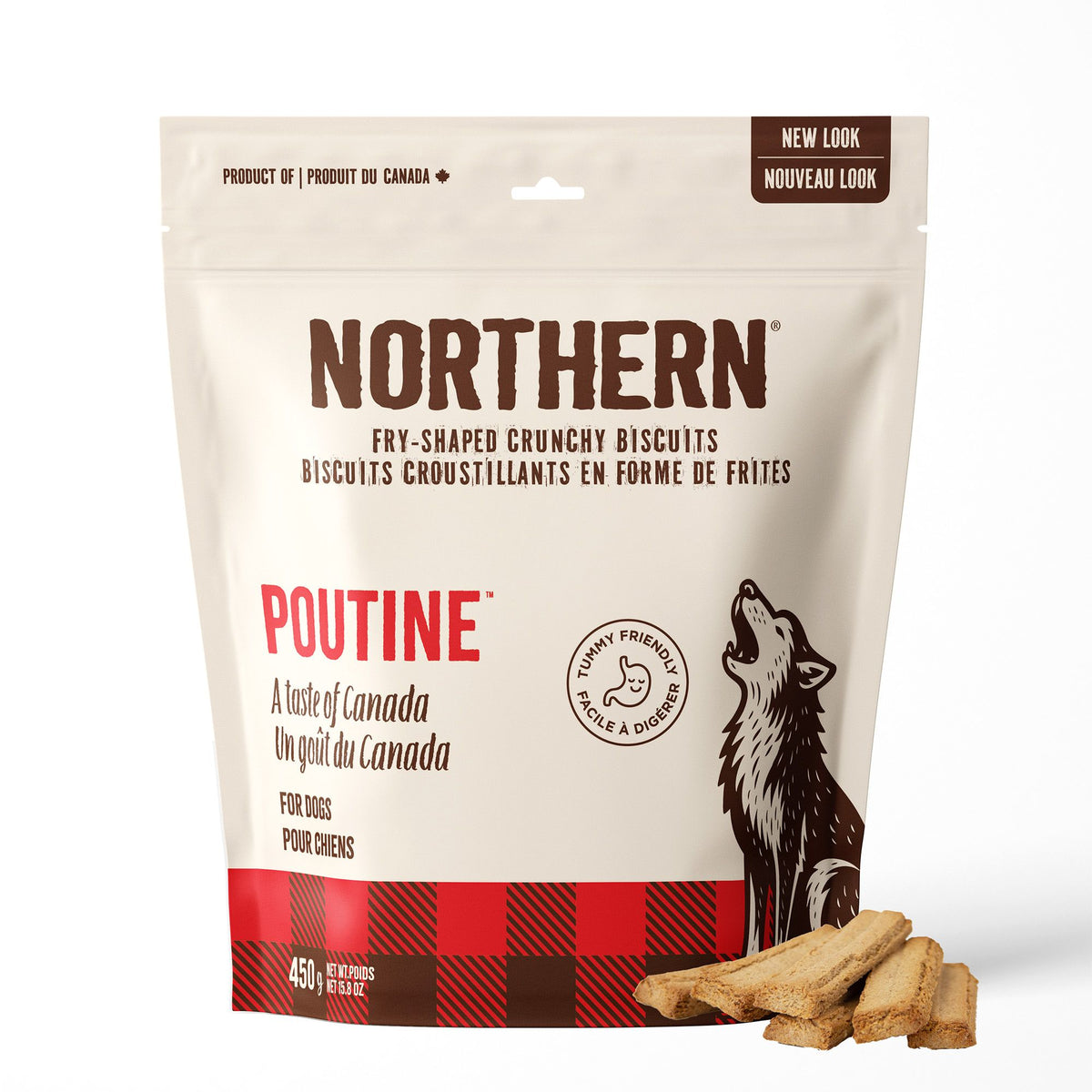 Northern Biscuits Croquants Originaux Pour Chien Bacon & Bleuets 500g