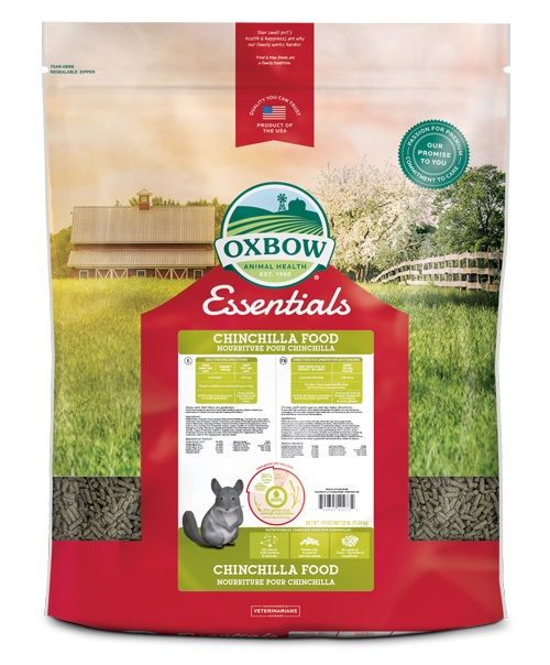 Oxbow Essentials Chinchilla 25lbs / 11.3kg (Commande Spéciale)