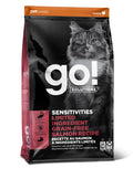 Petcurean Go! Sensitivities LID Sans Grains Pour Chat Saumon 6lbs / 2.72kg