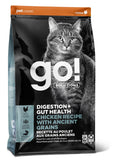 Petcurean Go! Digestion + Santé Intestinale Aux Grains Anciens Pour Chat Poulet 6lbs / 2.72kg
