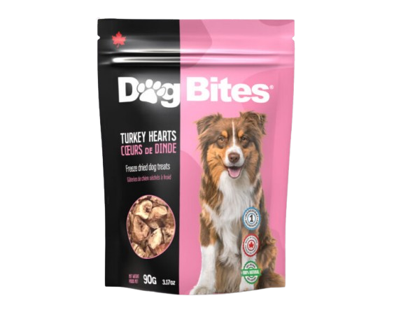 Dog Bites Coeurs de Dinde 90g