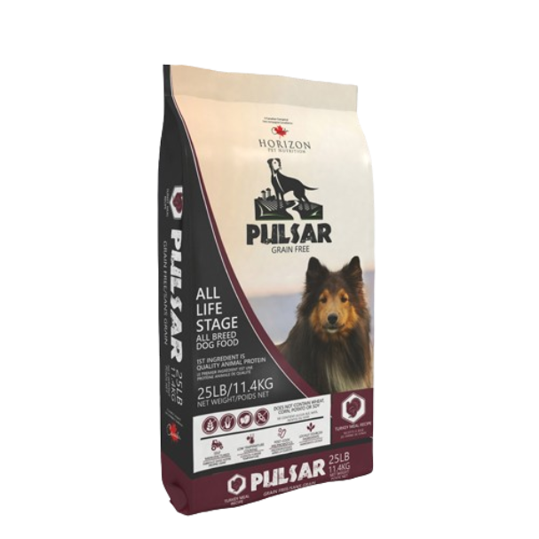 Horizon Pulsar Sans Grains Chien Dinde 25lbs / 11.4kg