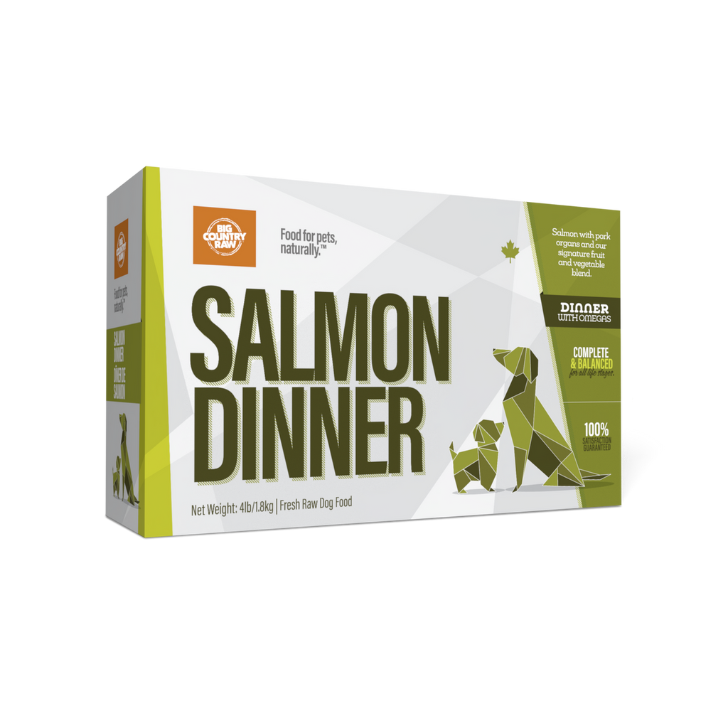 Big Country Raw Dîner De Saumon 4lbs / 1.8kg