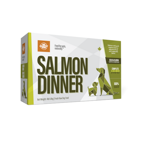 Big Country Raw Dîner De Saumon 4lbs / 1.8kg