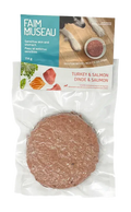 Faim Museau Médaillon Individuel Dinde et Saumon 114g