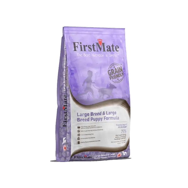 First Mate Grain Friendly Chien / Chiot de Grande Race 25lbs / 11.34kg