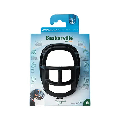 Company Of Animals Baskerville Ultra Muselière pour Chien Taille 6