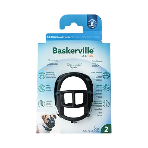 Company Of Animals Baskerville Ultra Muselière pour Chien Taille 2