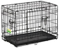 Midwest Cage Contour 2 Portes 22″ Noir Miniature