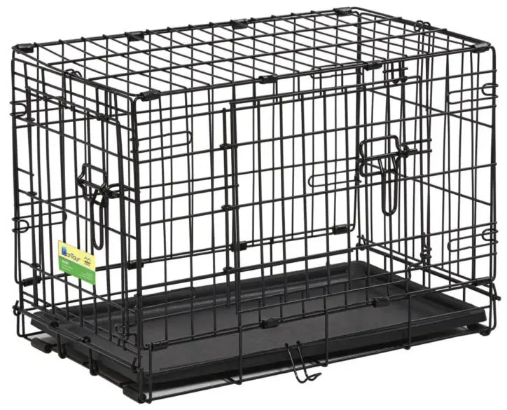 Midwest Cage Contour 2 Portes 22″ Noir Miniature