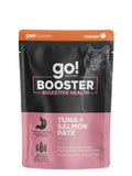 Petcurean Go! Booster pour Chat Digestion Pâté de Thon + Saumon 71g