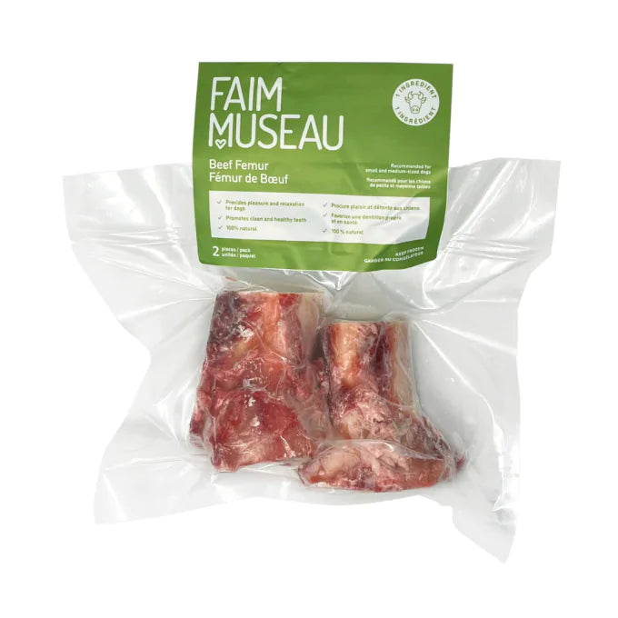 Faim Museau Moyen Fémur de Boeuf (Paquet de 2)