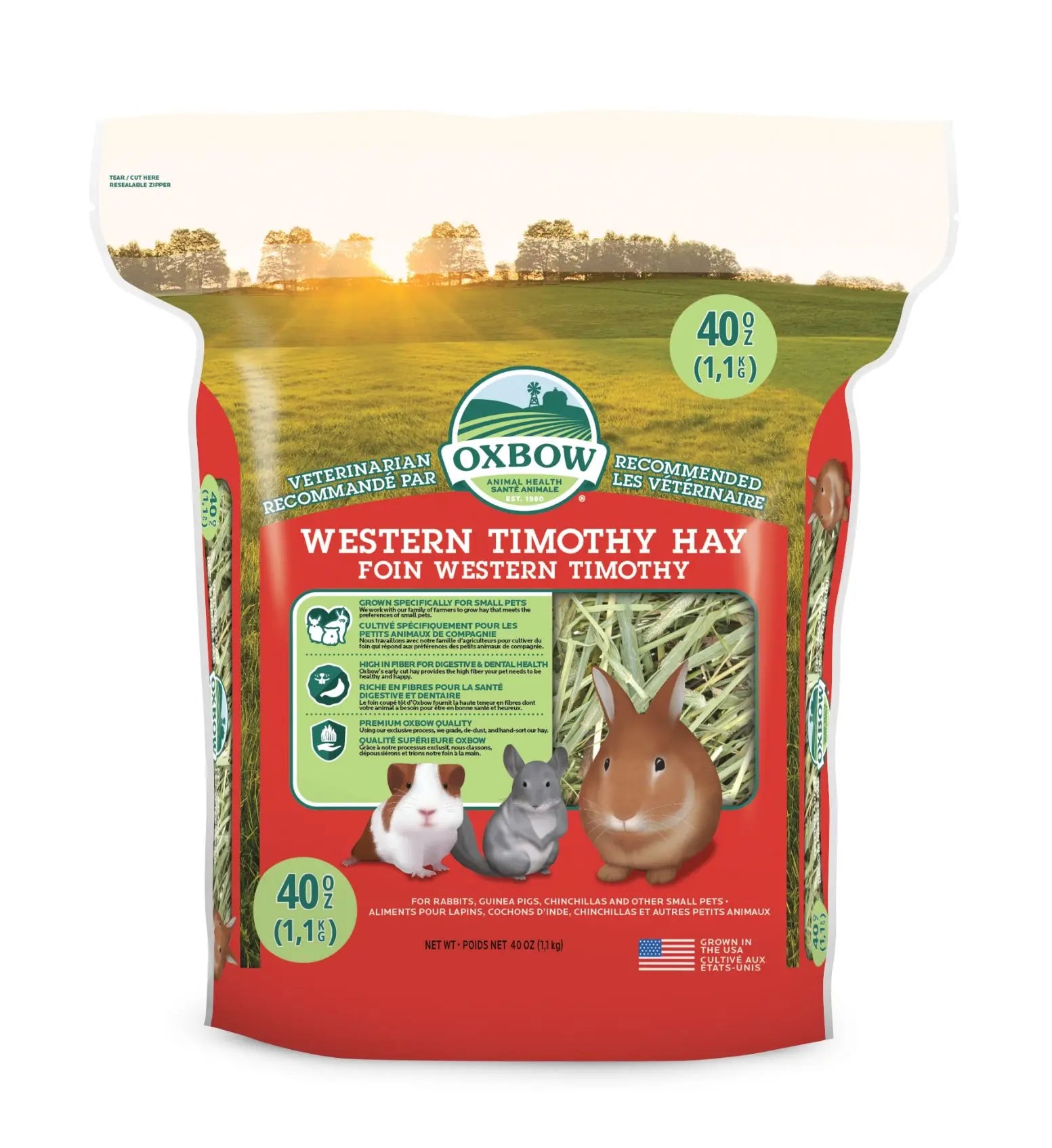 Oxbow Foin Western Timothy 40oz / 1.13kg
