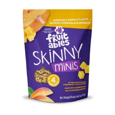 Fruitables Skinny Minis Citrouille et Mangue 141g