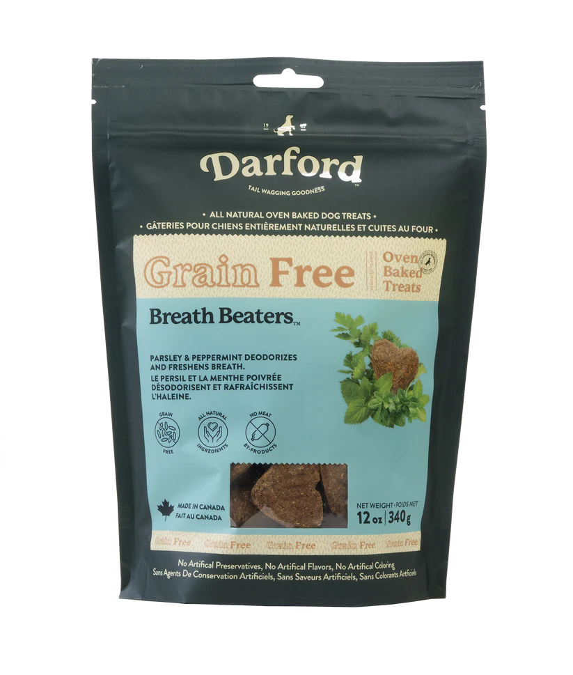 Darford Biscuits pour Chien Breath Beaters Sans Grains 340g