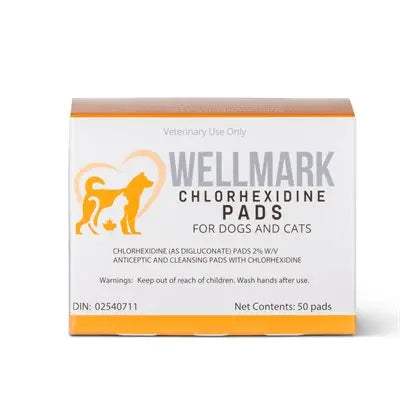 Wellmark Lingettes à la Chlorhexidine (50 unités)