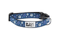 RC Pets Collier à Motifs Trace De Pattes Bleu P 3/4