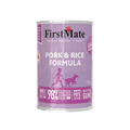 First Mate Grain Friendly Porc Et Riz Pour Chien 345g