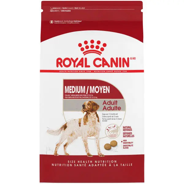 Royal Canin Moyen Chien Adulte 17lbs / 7.72kg