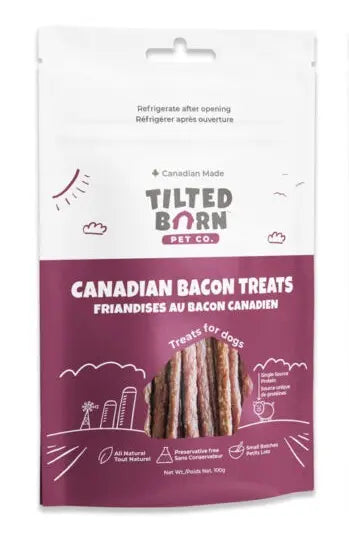 Tilted Barn Gâteries au Bacon Canadien 100g