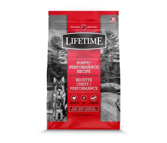 Trouw Nutrition Lifetime Chiot Performance Poulet et Avoine 5lbs / 2.27kg