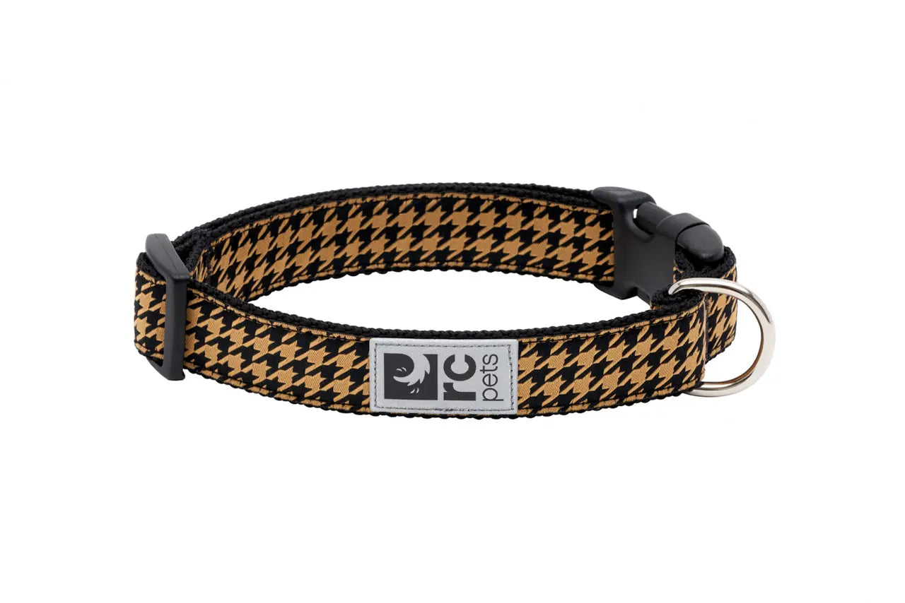 RC Pets Collier à Pied De Poule Caramel P 3/4