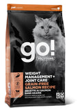 Petcurean Go! Contrôle Du Poids + Articulations Sans Grains Pour Chat Saumon 12lbs / 5.44kg
