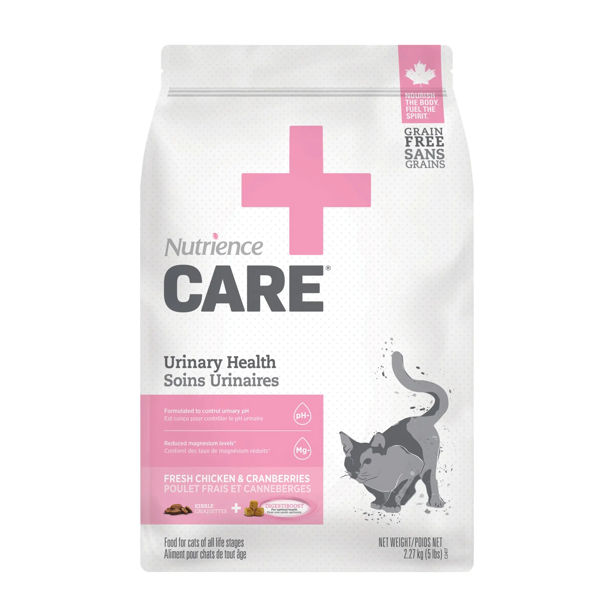 Nutrience Care Pour Chat Soins Urinaires 5lbs / 2.27kg