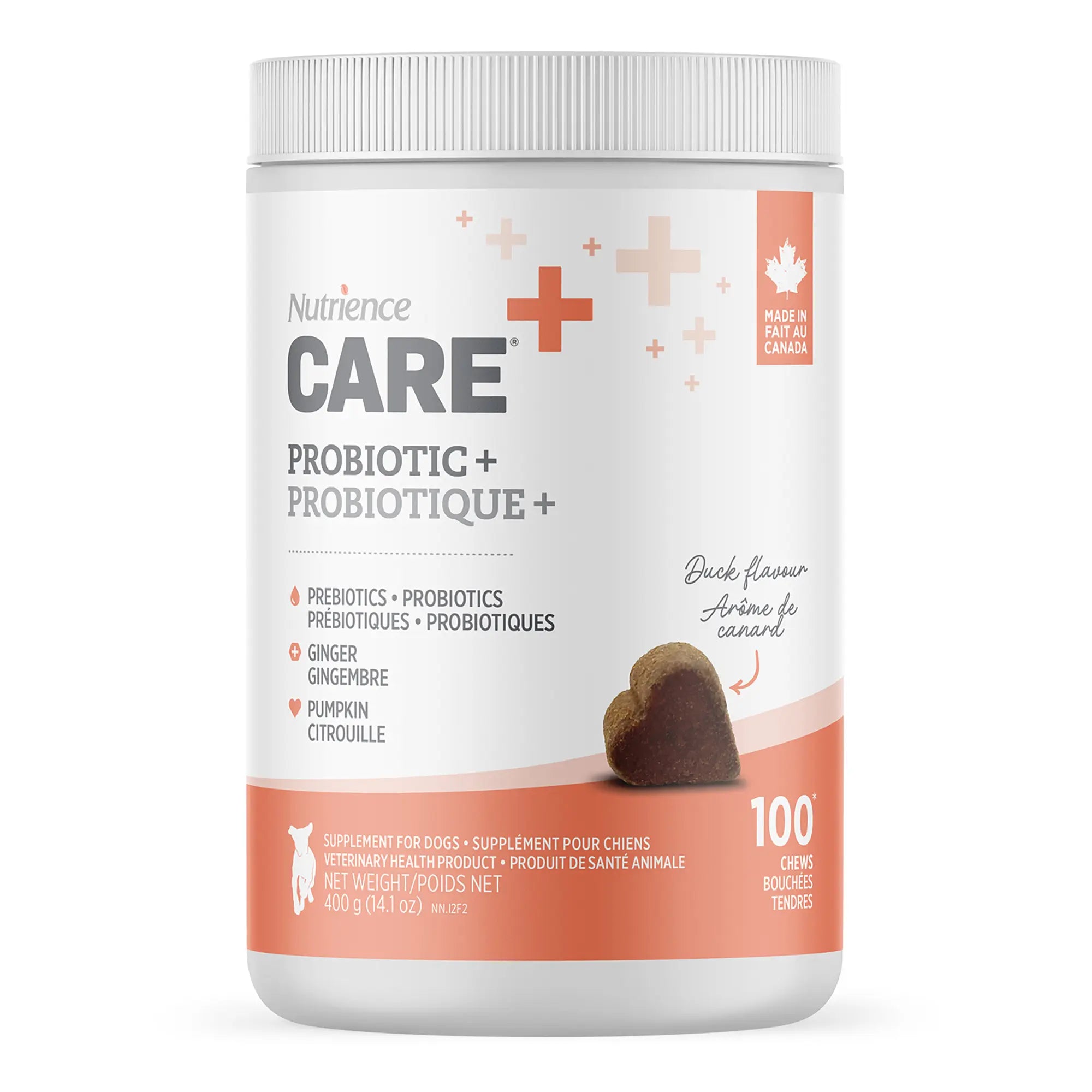 Nutrience Care Chien Supplément Probiotique+ (100 Bouchées) 400g