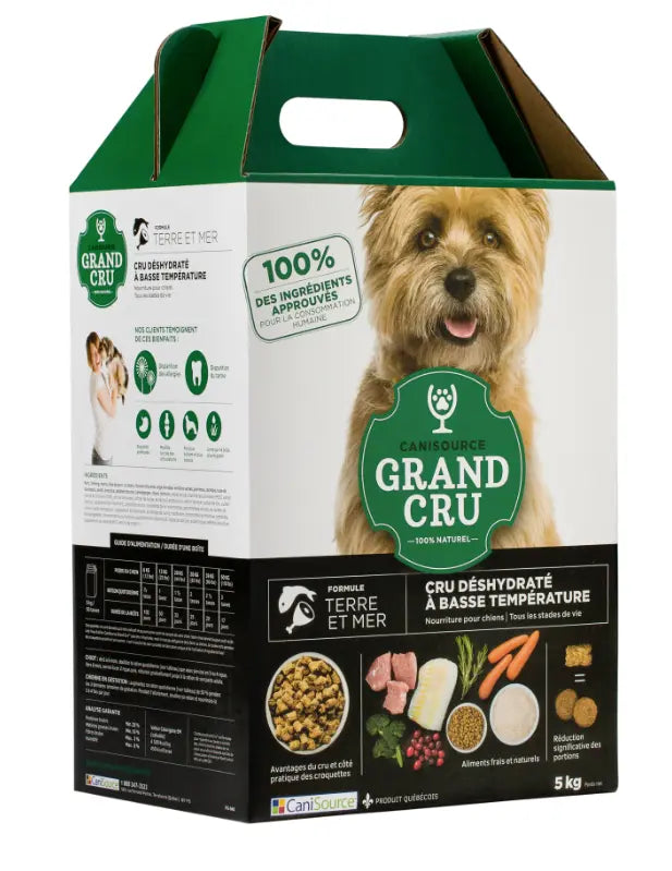CaniSource Grand Cru Pour Chien Terre Et Mer Poisson & Porc 11lbs / 5kg
