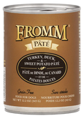 Fromm Pâté à la Dinde, Canard & Patates Douces pour Chien 345g