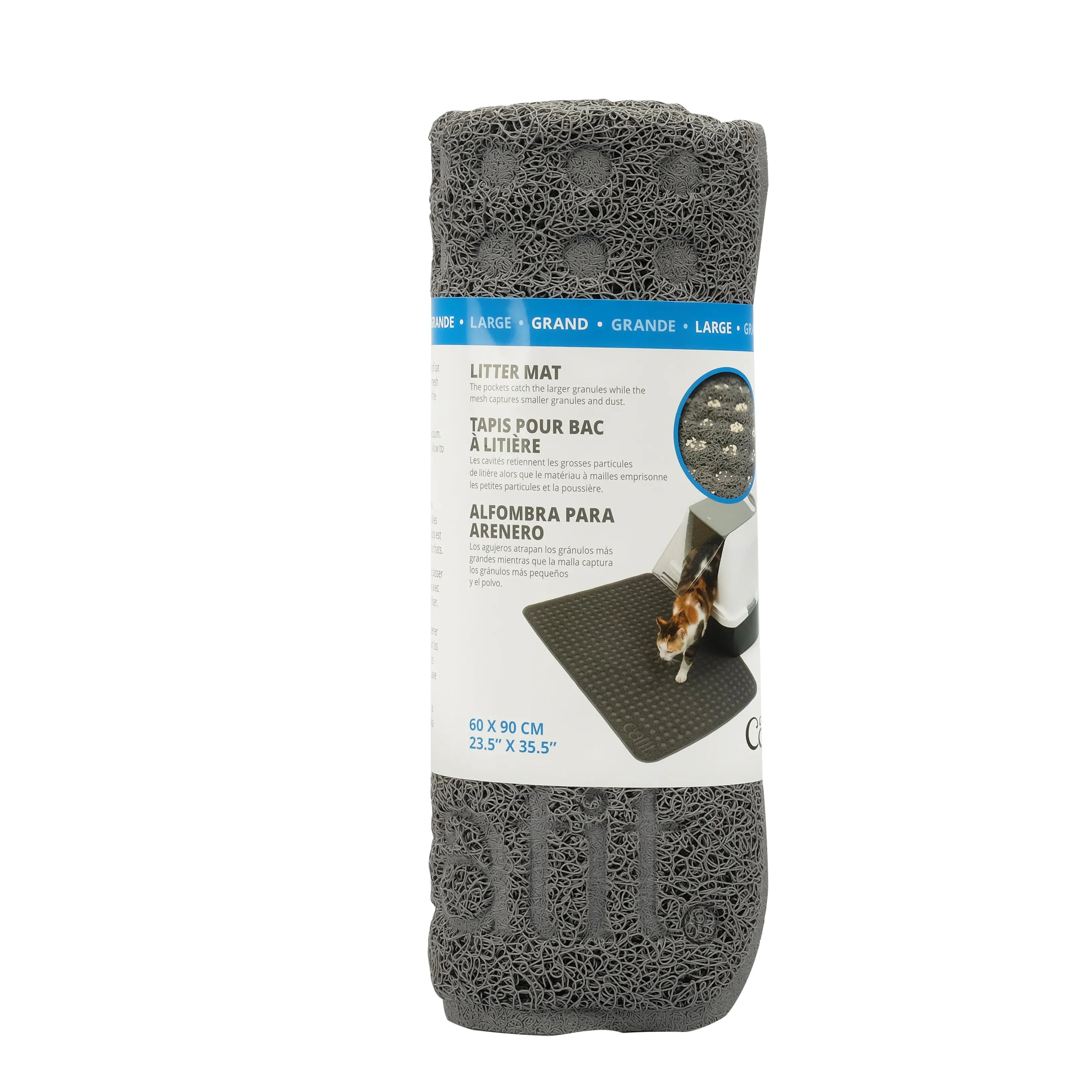 Catit Tapis pour Bac à Litière Grand (90 x 60 cm)