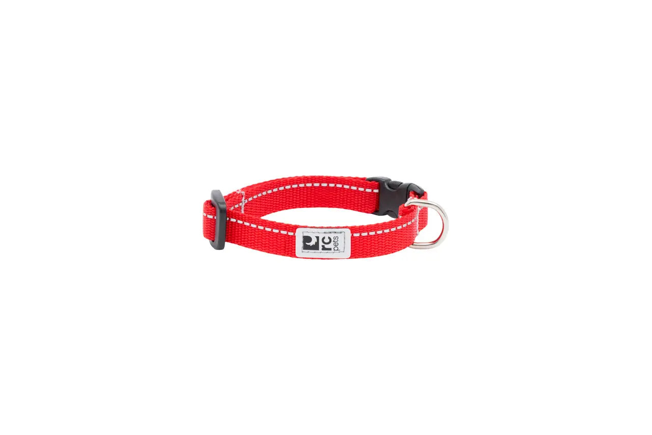 RC Pets Petit Collier De Base Rouge PTTP 1/2