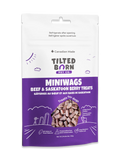 Tilted Barn Gâteries Mini Wags au Boeuf & Baies de Saskatoon 100g